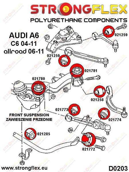 Vordere Stabilisatorlagerbuchse SPORT