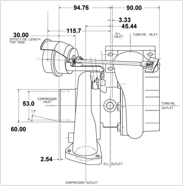 Garrett Turbocharger GT2554R