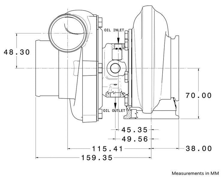 Garrett Turbocharger GTX2967R Super Core