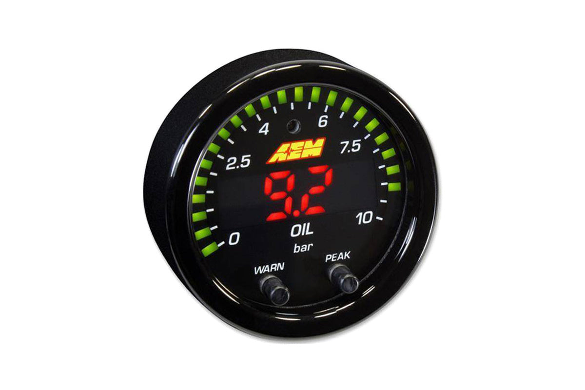 AEM Electronics Messgerät X-Serie 10 BAR Öldruck