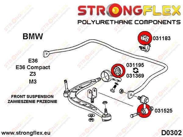 Front & rear suspension bush kit