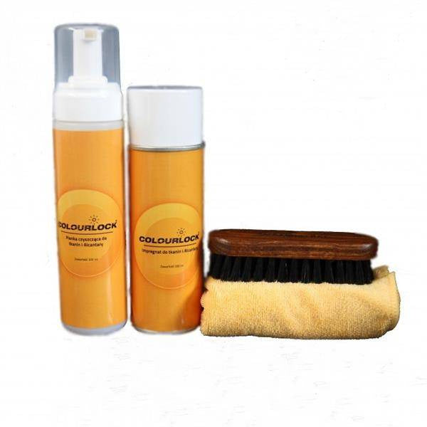 Colourlock Set zum Reinigen und Imprägnieren von Alcantara