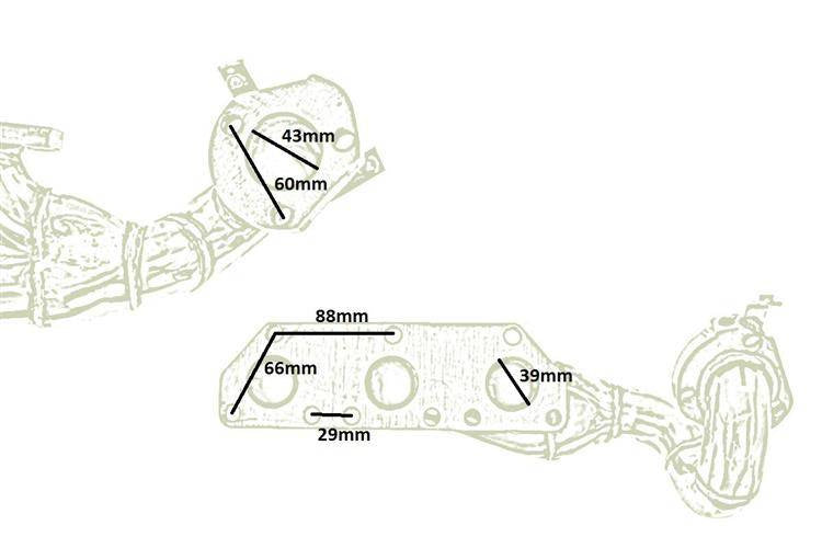 Abgaskrümmer Audi 2.7 BiTurbo