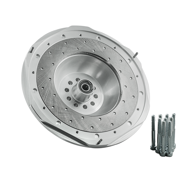 CNC-Schwungrad für Umrüstung Audi V8 4.2 ABZ - BMW M57N2 HGD JGA 6-Gang - 228mm / 8,98"