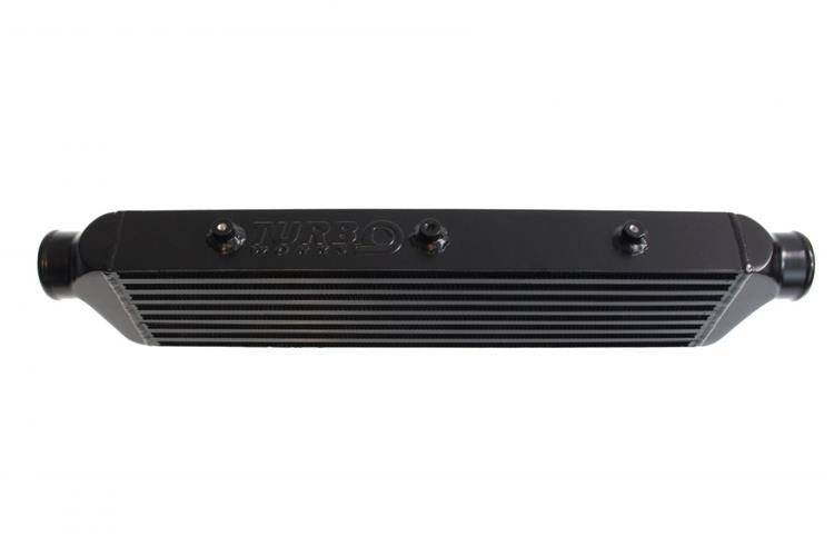 TurboWorks Ladeluftkühler 550x140x65 Anschluss 2,5" Schwarz