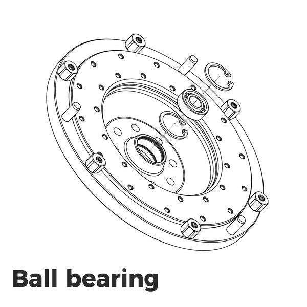 CNC Flywheel for conversion Honda K K20 K24 - BMW M50 S50 M52 S52 M54 S54 M57 - 240MM / 9.45"