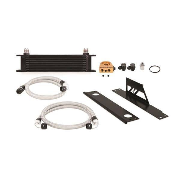 Mishimoto Ölkühler-Kit Subaru WRX und STI Thermostatisch Schwarz 2001-2005