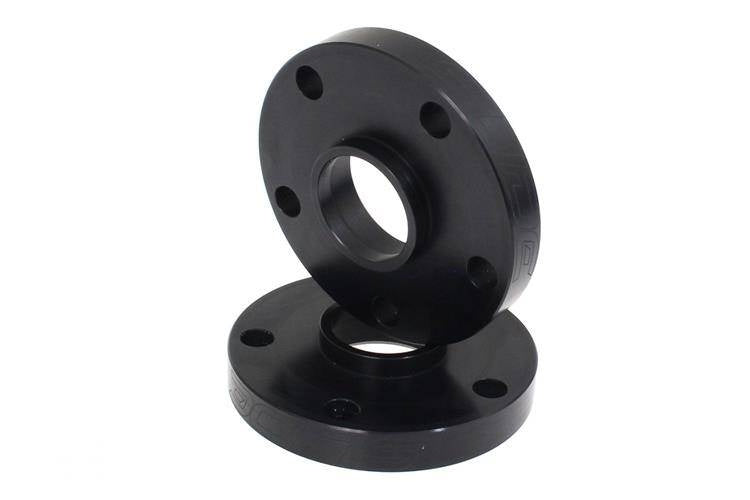 Schwarze Radabstandshalter 13mm 66,5mm 5x112