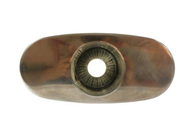Mittelschalldämpfer 57mm TurboWorks LT 409SS 355mm