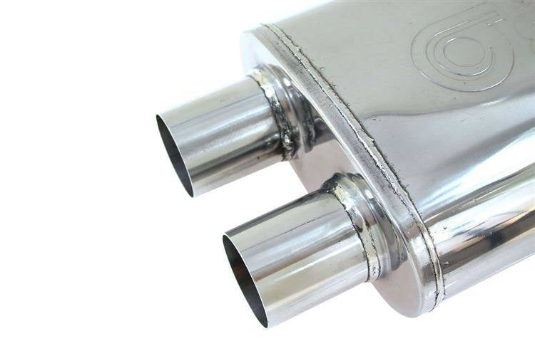Mittelschalldämpfer 76mm TurboWorks LT 409SS 355mm