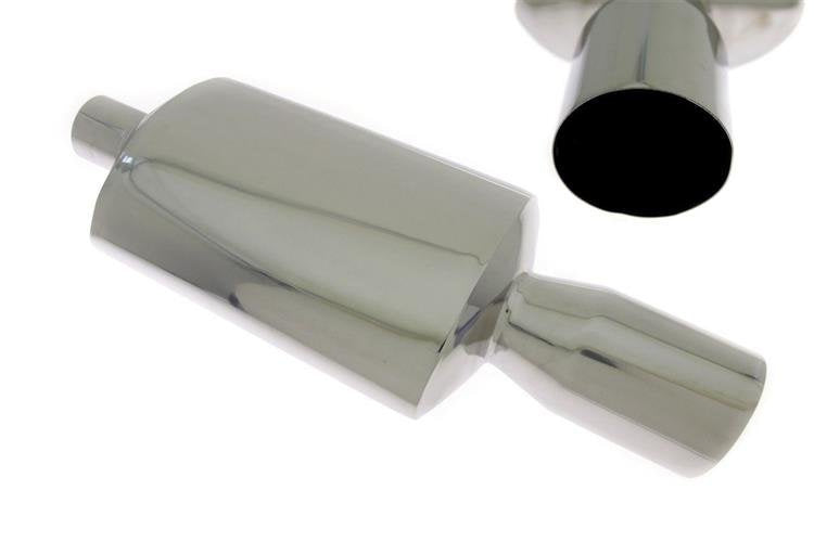 Endschalldämpfer TurboWorks 100 mm Eingang 63,5 mm