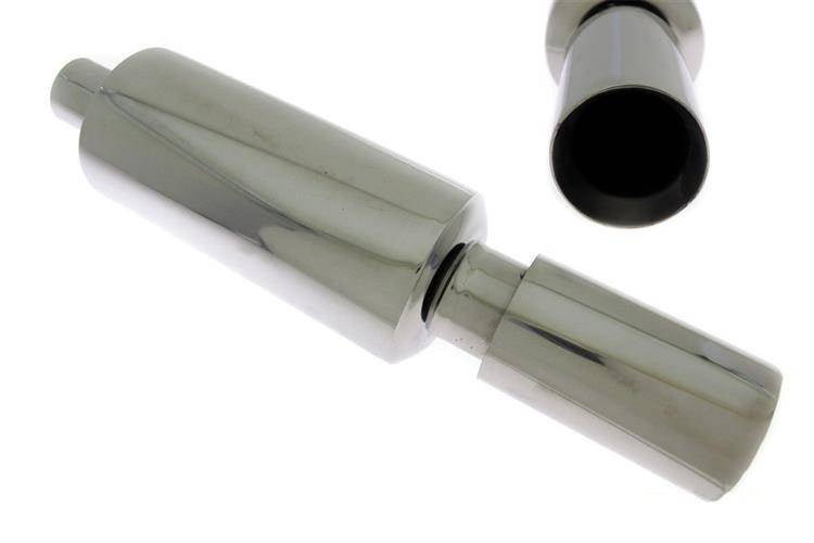 Endschalldämpfer TurboWorks 100 mm Eingang 63,5 mm
