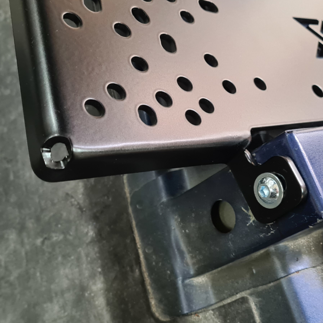 Handbremsen-Montageplatte gebohrt BMW E36 Schwarz