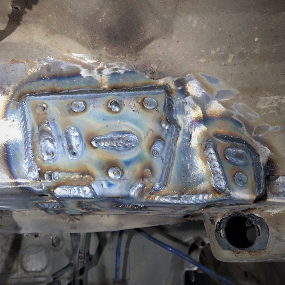 Verstärkungsplatte BMW 3 E46 Hintere Hilfsrahmenlagerung