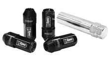 Geschmiedete Radmuttern D1Spec Heptagon 2in1 12x1,5 Schwarz