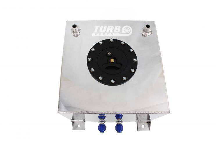TurboWorks Fuel tank 20L Silver