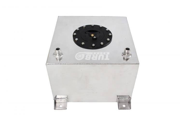 TurboWorks Fuel tank 20L Silver