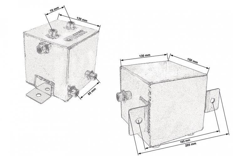 TurboWorks Fuel tank 2L