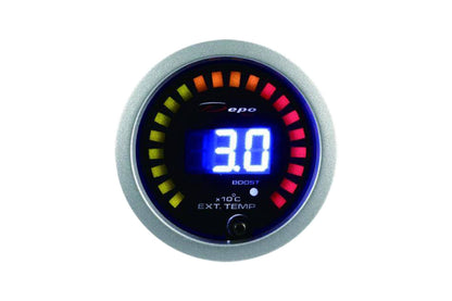 Depo Anzeige 2in1 52mm – Turbo, Abgastemperatur