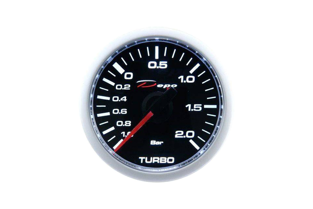 Depo Gauge CSM 52mm – Turbo mechanisch -1 bis 2 BAR