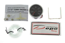 Depo Gauge CSM 52mm – Turbo Mechanisch 0 bis 3 BAR
