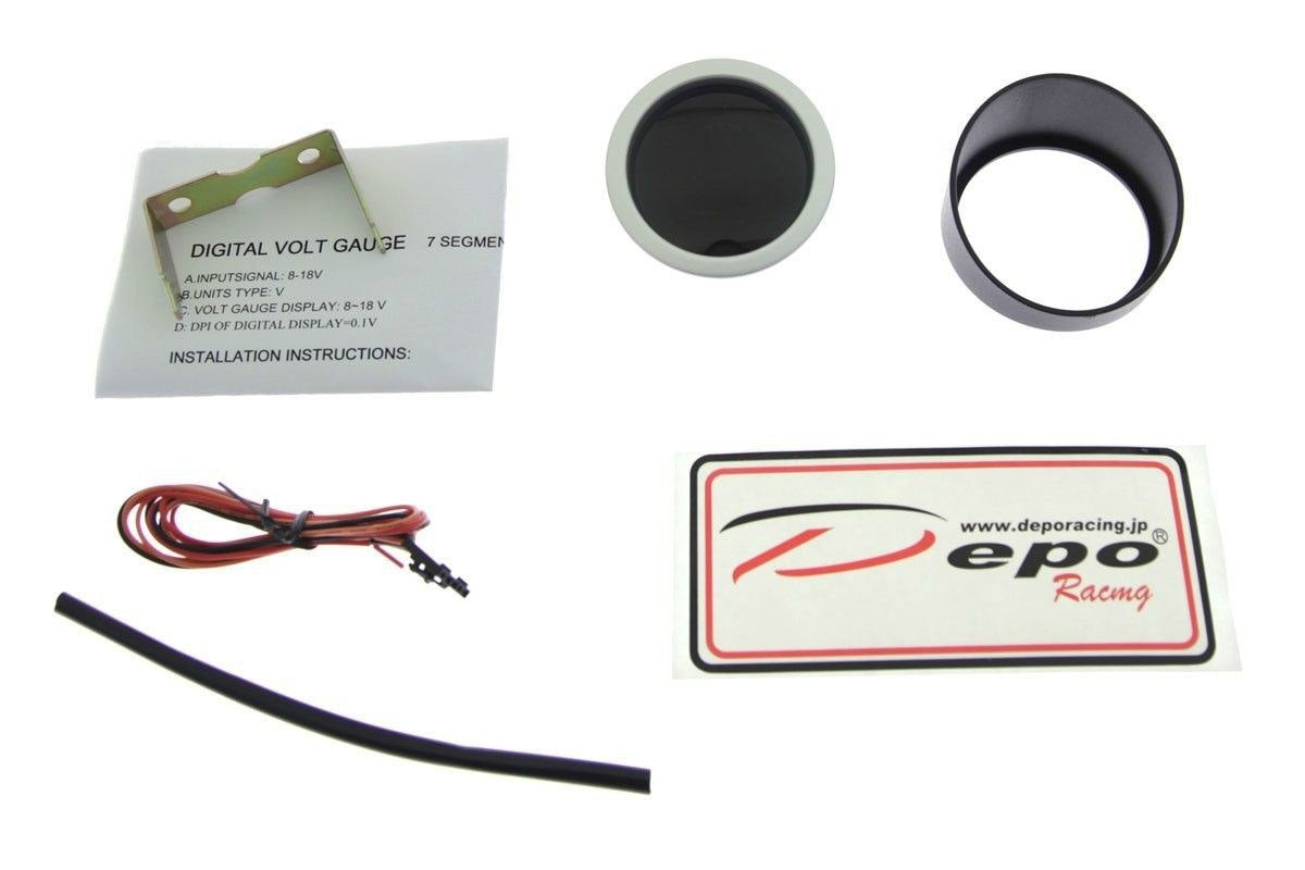 Depo Gauge DBL 52mm - Volt