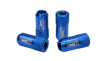 Geschmiedete Radmuttern D1Spec HEX Alu 1,25 blau