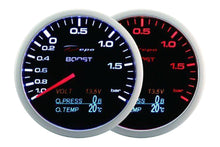 Depo Gauge WA 4in1 60mm – Turbo, Volt, Öldruck, Öltemperatur