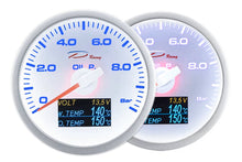 Depo Gauge WBL 4in1 60mm – Öldruck, Volt, Öltemperatur, Wassertemperatur