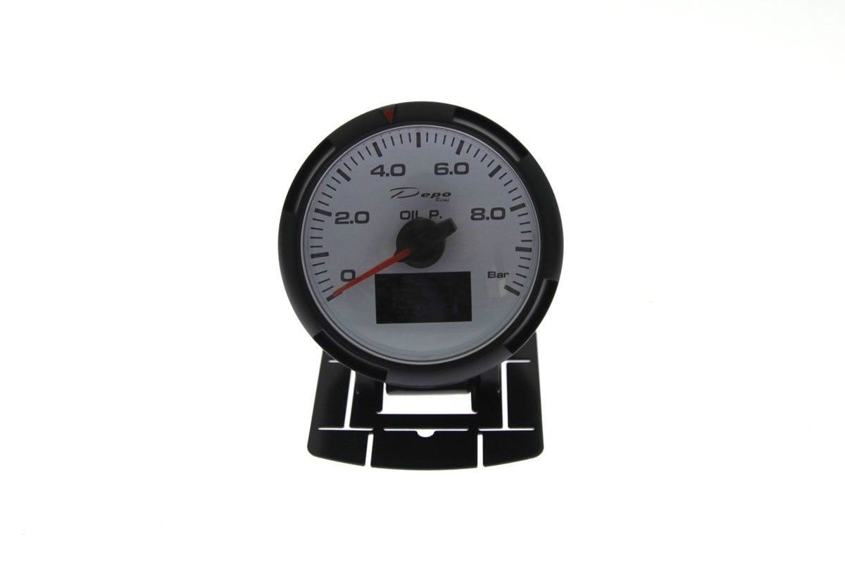 Depo Gauge WBL 4in1 60mm – Öldruck, Volt, Öltemperatur, Wassertemperatur