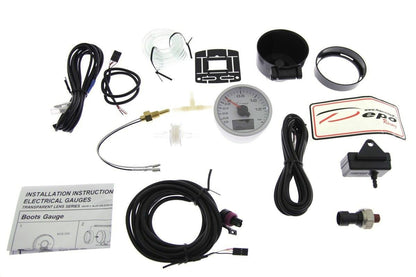 Depo Gauge WBL 4in1 60mm – Turbo, Volt, Öldruck, Temperatur