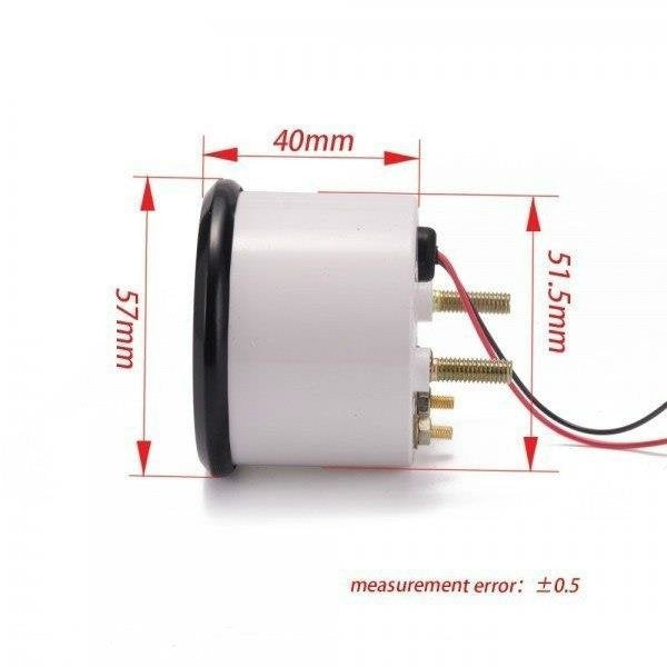 KET Anzeigen 52mm 3in1 Set Volt, Öltemperatur, Öldruck VDO Look