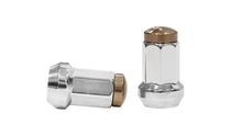 Geschmiedete Radmuttern D1Spec Stal 12x1,25 Silber/Titanium