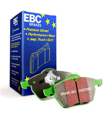 DP22023 - Bremsbelagsatz Serie GREENSTUFF EBC Brakes DACIA | Dokker | Duster | Lodgy | DACIA COMMERCIAL | Dokker Van