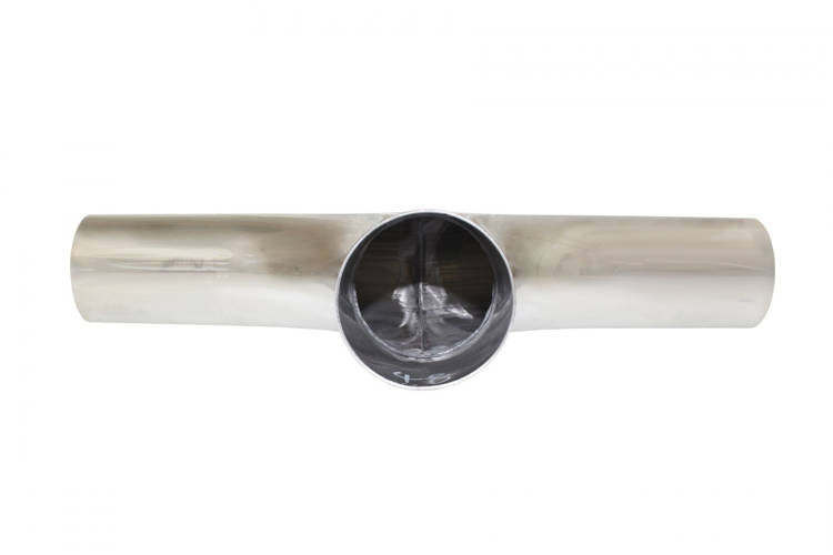 Exhaust tee 180st 51/51mm 304SS