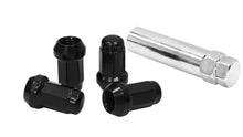 Geschmiedete Felgenschrauben mit Diebstahlsicherung D1Spec Stal 12x1,25 Schwarz