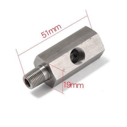 Oil pressure sensor adapter TurboWorks 2 x M10x1