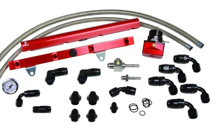 Aeromotive C5 Corvette Kraftstoffdruckregler und Schienenkit