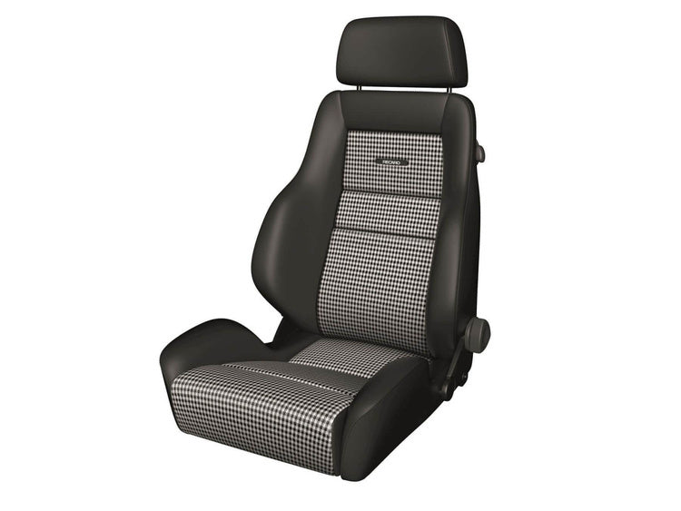 Racing Seat Recaro Classic Line LS Leather Black / Pepita