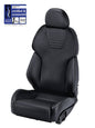 Rennsitz Recaro AM19 Style XL TOPLINE Leder Schwarz