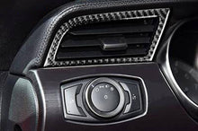 Carbon wrap side air vent outlet Ford Mustang 15-19
