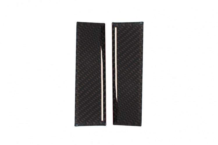 Carbon fiber sticker CD Panel left & right Ford Mustang 15-19