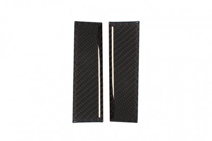 Carbon fiber sticker CD Panel left & right Ford Mustang 15-19