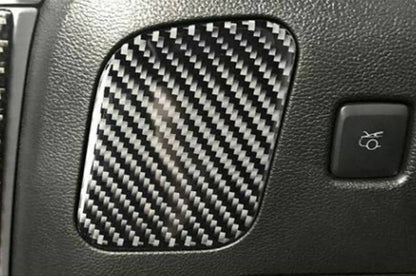 Carbon wrap decalsmain driving storage box Ford Mustang 15-19