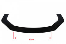 Universal front bumper splitter 3pcs.