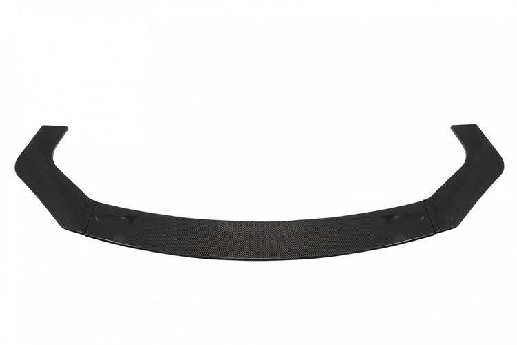 Universeller Frontstoßstangen-Splitter 3 Stück. Carbon Look