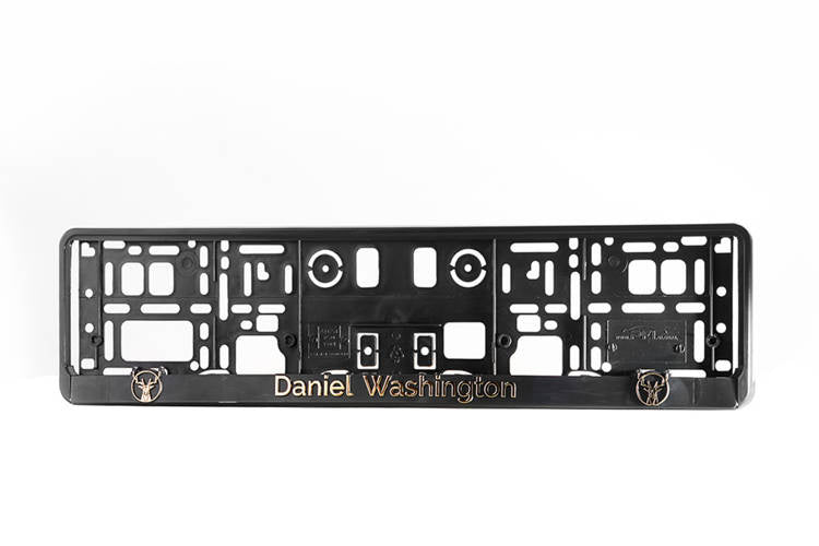 Daniel Washington Registration Frame Gold