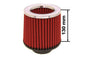 Simota Air Filter H:130mm DIA:101mm JAU-H02103-05 Red