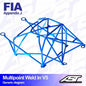 Roll Cage AUDI Coupe (B2) 2-doors Coupe Quattro MULTIPOINT WELD IN V5