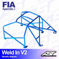 Roll Cage AUDI Quattro S1 (B2 Typ85) 2-doors Coupe Quattro WELD IN V2